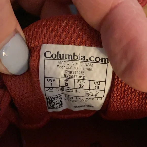 Columbia hiking shoes - Picture 2 of 3